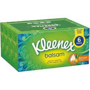 Kleenex Balsam 3 Ply Facial Tissues Superior Soothing Balm Care 384 Count P Kleenex Balsam 3 Ply Facial Tissues Superior Soothing Balm Care 384 Count P