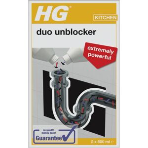 HG Duo Unblocker - Powerful Drain Cleaner, HG Duo Unblocker - Powerful Drain Cleaner,