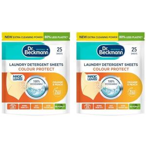Dr. Beckmann DR BECKMANN Laundry Detergent Sheets Colour Protect Orange Peach MAGIC L Dr. Beckmann DR BECKMANN Laundry Detergent Sheets Colour Protect Orange Peach MAGIC L