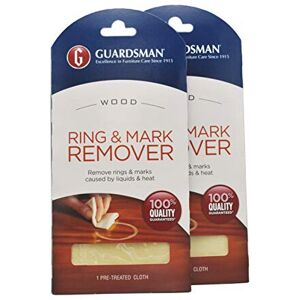 Guardsman Wood Ring and Water Mark Remover Cloth 2 Count Clean Remove Ma Guardsman Wood Ring and Water Mark Remover Cloth 2 Count Clean Remove Ma