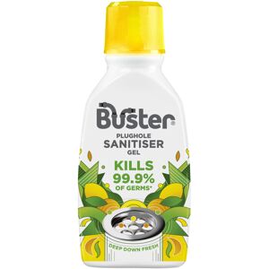 Buster Plughole Sanitiser Gel 300ml Stop Smelly Plugholes and Drains Fast a Buster Plughole Sanitiser Gel 300ml Stop Smelly Plugholes and Drains Fast a