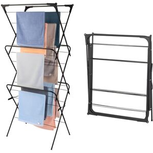 1ABOVE 3 Tier Clothes Airer Indoor and Outdoor Clothes Drying Rack with 15 1ABOVE 3 Tier Clothes Airer Indoor and Outdoor Clothes Drying Rack with 15