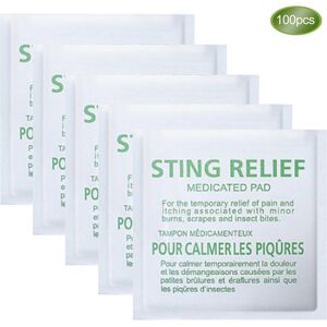 Unbranded Sting Relief Wipes, Fast Pain Relief Pre Moistened Wipes for Insect Sting Relief Unbranded Sting Relief Wipes, Fast Pain Relief Pre Moistened Wipes for Insect Sting Relief