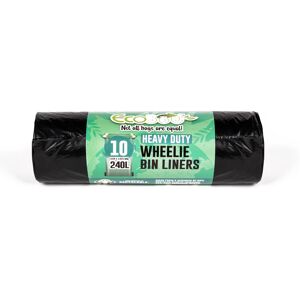 Eco Bag Heavy Duty Wheelie Bin Liners 240L 10pk Eco Bag Heavy Duty Wheelie Bin Liners 240L 10pk
