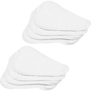 ISTOVO New 8Pcs Replacement Pads for H20 X5 Steam Mop Cleaner Floor Washable Microfibr ISTOVO New 8Pcs Replacement Pads for H20 X5 Steam Mop Cleaner Floor Washable Microfibr