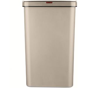 Tower 50L Rectangular Sensor Bin - Latte Tower 50L Rectangular Sensor Bin - Latte