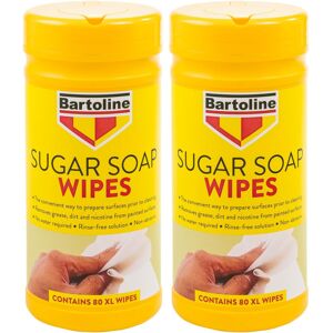 Bartoline Sugar Soap PrePaint Cleaner Degreaser Wipes for Wood Metal and Bartoline Sugar Soap PrePaint Cleaner Degreaser Wipes for Wood Metal and