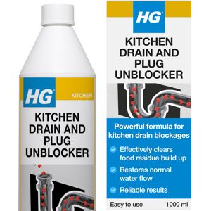 HG Kitchen Drain Plug Unblocker Natural Heavy Duty Kitchen Sink Unblocker HG Kitchen Drain Plug Unblocker Natural Heavy Duty Kitchen Sink Unblocker