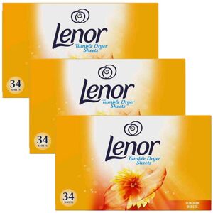 KRISP 3 x 34 Tumble Dryer Sheets Summer Breeze Laundry Linen Fabric Conditioner F KRISP 3 x 34 Tumble Dryer Sheets Summer Breeze Laundry Linen Fabric Conditioner F