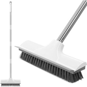 Newthinking Floor Scrubbing Brush with Long Handle Heavy Duty Stiff Bristle Newthinking Floor Scrubbing Brush with Long Handle Heavy Duty Stiff Bristle