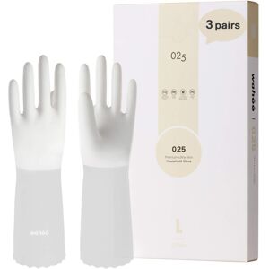 LANON Protection LANON 3 Pairs wahoo SkinFriendly Dishwashing Cleaning Gloves Reusable Unlin LANON Protection LANON 3 Pairs wahoo SkinFriendly Dishwashing Cleaning Gloves Reusable Unlin