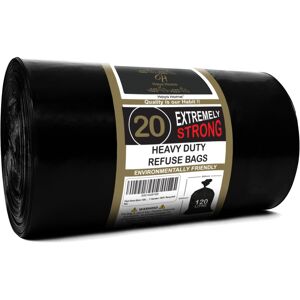 H Haya Home Haya Home 60 μm 120L 20 Extremely Strong Heavy Duty Black Bin Bags Bin Line H Haya Home Haya Home 60 μm 120L 20 Extremely Strong Heavy Duty Black Bin Bags Bin Line
