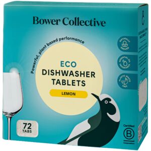 Bower Collective Eco Dishwasher Tablets 72 Pack Plastic Free Natural Dishwa Bower Collective Eco Dishwasher Tablets 72 Pack Plastic Free Natural Dishwa
