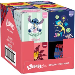 Kleenex Disney Tissue Boxes Assorted Designs 3 Ply 12 Cube Boxes of 48 Tissues Kleenex Disney Tissue Boxes Assorted Designs 3 Ply 12 Cube Boxes of 48 Tissues