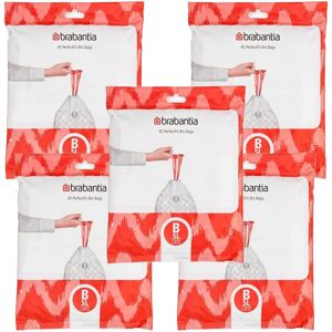 Brabantia Bin Liners, Size B, 5 L 3 Pack Brabantia Bin Liners, Size B, 5 L 3 Pack