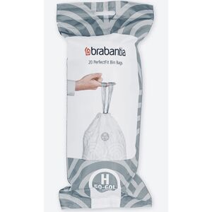 Brabantia 60 x Bin Liners Size H 50-60 L Brabantia 60 x Bin Liners Size H 50-60 L