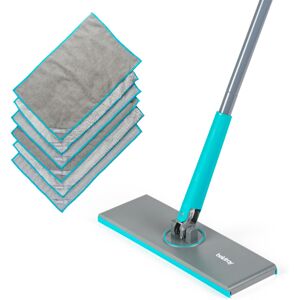 Beldray Anti-Bac Clip-to-Grip Floor Mop - Large Mop Head, Tiles/Floor/Window/Mir Beldray Anti-Bac Clip-to-Grip Floor Mop - Large Mop Head, Tiles/Floor/Window/Mir