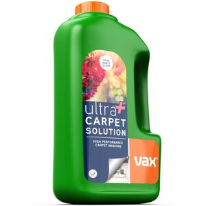 Vax Ultra+ 1.5L Carpet Cleaner Solution, Stain Remover Shampoo, Rose Burst Scent Vax Ultra+ 1.5L Carpet Cleaner Solution, Stain Remover Shampoo, Rose Burst Scent