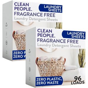 THE CLEAN PEOPLE Clean People Laundry Detergent Sheets - Recyclable THE CLEAN PEOPLE Clean People Laundry Detergent Sheets - Recyclable