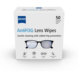 ZEISS AntiFOG Wipes, Lens Cleaner for Glasses, Cameras & Binoculars, Individuall ZEISS AntiFOG Wipes, Lens Cleaner for Glasses, Cameras & Binoculars, Individuall