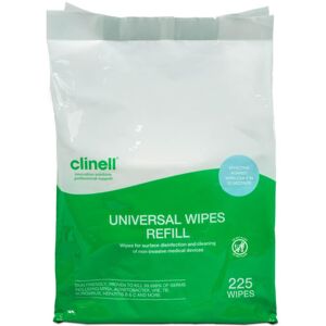 Clinell Universal Cleaning and Disinfectant Wipes for Surfaces - 225 Wipes Refil Clinell Universal Cleaning and Disinfectant Wipes for Surfaces - 225 Wipes Refil