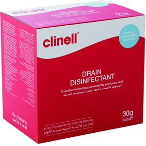 Clinell Drain Disinfectant - 24 x 30g Sachets - Perfect for Sinks & Shower Drain Clinell Drain Disinfectant - 24 x 30g Sachets - Perfect for Sinks & Shower Drain