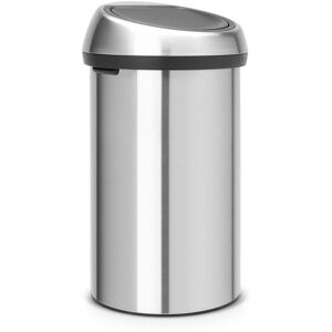 Brabantia 60 Litre Large Kitchen Touch Bin (Matt Steel Fingerprint Proof) Remova Brabantia 60 Litre Large Kitchen Touch Bin (Matt Steel Fingerprint Proof) Remova
