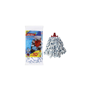 Vileda SuperMocio Microfibre And Cotton Mop Refill Vileda SuperMocio Microfibre And Cotton Mop Refill