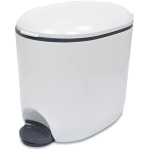 Addis Premium Deluxe Bathroom Office Pedal Bin with Inner, 3.5 Litre, Light Grey Addis Premium Deluxe Bathroom Office Pedal Bin with Inner, 3.5 Litre, Light Grey