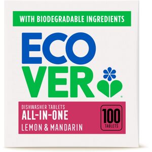 Ecover All in One Dishwasher Tablets, All-In-One Dishwasher Salt & Rinse Aid, Po Ecover All in One Dishwasher Tablets, All-In-One Dishwasher Salt & Rinse Aid, Po