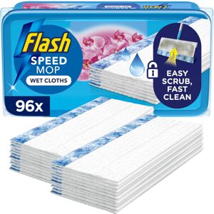 Flash Speedmop Wet Cloth Refills, Floor Cleaner, Wild Orchid, 96 Count (24 x 4) Flash Speedmop Wet Cloth Refills, Floor Cleaner, Wild Orchid, 96 Count (24 x 4)