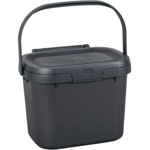Addis 518251 Everyday Kitchen Food Waste Compost Caddy Bin, 4.5 Litre, Sliver, M Addis 518251 Everyday Kitchen Food Waste Compost Caddy Bin, 4.5 Litre, Sliver, M