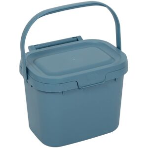 Addis Everyday Kitchen Food Waste Compost Caddy Bin, 4.5 Litre, Air Blue, 518695 Addis Everyday Kitchen Food Waste Compost Caddy Bin, 4.5 Litre, Air Blue, 518695