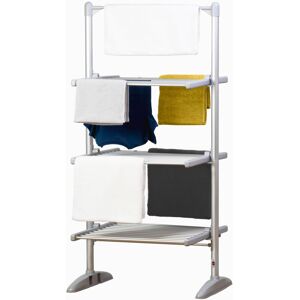 Status 248W 3-Tier Heated Clothes Airer, Foldable Aluminium Electric Drying Rack Status 248W 3-Tier Heated Clothes Airer, Foldable Aluminium Electric Drying Rack