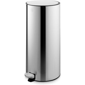 Swan 30L Round Pedal Bin with Foot Pedal System, Plastic Lid and Inner Bucket, S Swan 30L Round Pedal Bin with Foot Pedal System, Plastic Lid and Inner Bucket, S