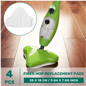 Spactz New 4pcs Replacement Pads For H20 X5 Steam Mop Cleaner Floor Washable Microfibr Spactz New 4pcs Replacement Pads For H20 X5 Steam Mop Cleaner Floor Washable Microfibr