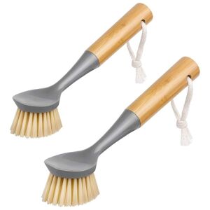 Unbranded 2 Pack Bamboo Pot Brush Non-Stick Oil Kitchen Brush Wooden Handle Decontaminatio Unbranded 2 Pack Bamboo Pot Brush Non-Stick Oil Kitchen Brush Wooden Handle Decontaminatio