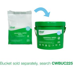 Clinell Universal Cleaning and Disinfectant Wipes for Surfaces Pack o Clinell Universal Cleaning and Disinfectant Wipes for Surfaces Pack o
