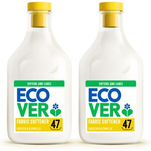 Ecover Fabric Softener, Fabric Conditioner to Soften Your Clothes, Fresh Gardeni Ecover Fabric Softener, Fabric Conditioner to Soften Your Clothes, Fresh Gardeni