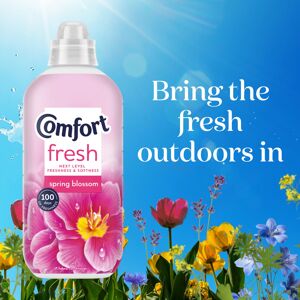 Comfort Fresh Spring Blossom Fabric Conditioner Softener with MotionAc Comfort Fresh Spring Blossom Fabric Conditioner Softener with MotionAc