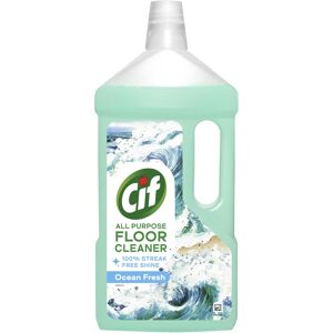 Cif Ocean Floor Cleaner against stubborn dirt for cleaning linoleum, vinyl and c Cif Ocean Floor Cleaner against stubborn dirt for cleaning linoleum, vinyl and c