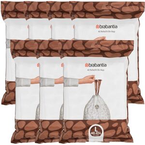 Brabantia PerfectFit Bin Liners Dispenser Pack 45 Litres (Coding L), 7 Dispenser Brabantia PerfectFit Bin Liners Dispenser Pack 45 Litres (Coding L), 7 Dispenser