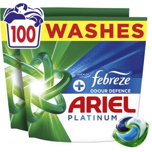 Ariel Platinum PODS?, Washing Liquid Laundry Detergent Capsules 100 Washes, +Tou Ariel Platinum PODS?, Washing Liquid Laundry Detergent Capsules 100 Washes, +Tou