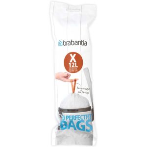 Brabantia IdealFit Bin Liners (Size X/10-12 Litre) Ideal Quality Thick Plastic T Brabantia IdealFit Bin Liners (Size X/10-12 Litre) Ideal Quality Thick Plastic T