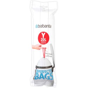Brabantia IdealFit Bin Liners (Size Y/20 Litre) Ideal Quality Thick Plastic Tras Brabantia IdealFit Bin Liners (Size Y/20 Litre) Ideal Quality Thick Plastic Tras