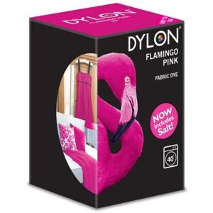 Dylon Flamingo Pink Machine Fabric Dye 350g, Salt Included - Dylon Flamingo Pink Machine Fabric Dye 350g, Salt Included -