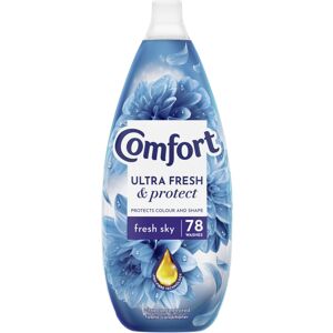 Comfort Ultra Fresh & Protect Fresh Sky Fabric Conditioner softener with Pro-Fib Comfort Ultra Fresh & Protect Fresh Sky Fabric Conditioner softener with Pro-Fib