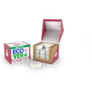 Ecover All-in-One Dishwasher Tablets, Contains Salt & Rinse Aid, Power Cleaning, Ecover All-in-One Dishwasher Tablets, Contains Salt & Rinse Aid, Power Cleaning,