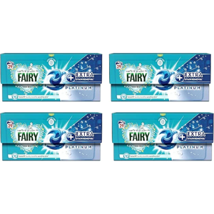 Fairy Platinum Non Bio Laundry Capsules With Extra Stain Removal 29 Washes X 4 Fairy Platinum Non Bio Laundry Capsules With Extra Stain Removal 29 Washes X 4