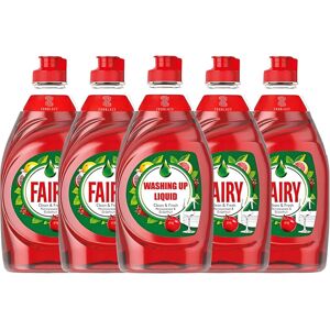 Fairy Washing Up Liquid Pomegranate Grapefruit 320ml Pack of 5 Fairy Washing Up Liquid Pomegranate Grapefruit 320ml Pack of 5